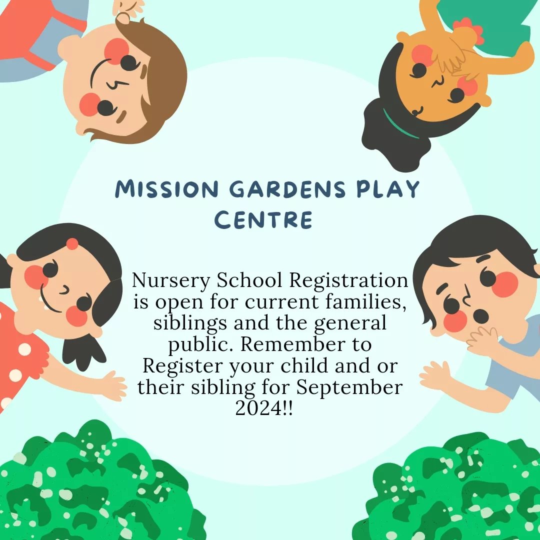 Happy children at Mission Gardens Play Centre